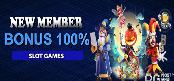 bonus new member 100% slot games